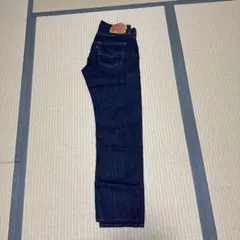 Levi's 501 ストレートデニム 32-32 ダークブルー