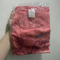Curves Tシャツ ピンク コットン 半袖 SAサイズ