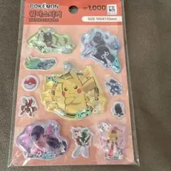 ポケモン ウォーターステッカー 100x130mm