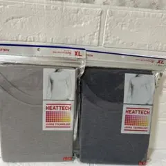 新品／未開封HEATTECH クルーネックT（9分袖）XLサイズ 2枚セット