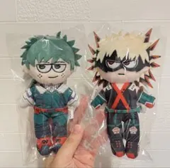 新品　ヒロアカ　ジロリ ぬいぐるみ 爆豪勝己 緑谷出久