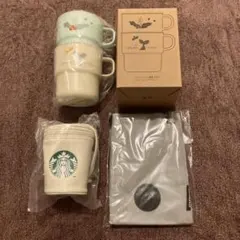 スターバックス　福袋　2026　3点セット　サコッシュ　カップポーチ　マグカップ