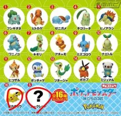 【シークレット】ポケモン チョコエッグ 旅立ちの3匹 セット ⑦