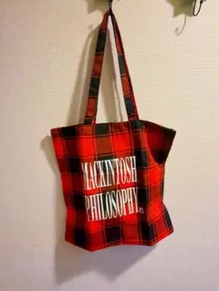 MACKINTOSH PHILOSOPHY チェック トートバッグ