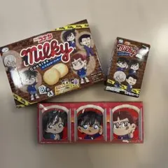 【新品未開封】　名探偵コナン　不二家ミルキー3点セット