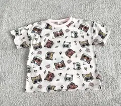 美品 スーパーキティ 総柄 半袖Tシャツ
