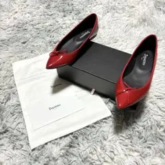 【未使用美品】Repetto JUNON BALLERINA 381/2 レッドのサムネイル