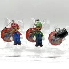 スーパーマリオ マスコットフィギュア キーホルダー 3種セット