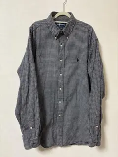 ●90's Ralph Lauren 長袖シャツ /チェックM
