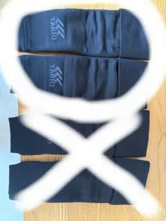 さとう様専用 1セットTABIO ブラック サッカー ノンスリップカーフ