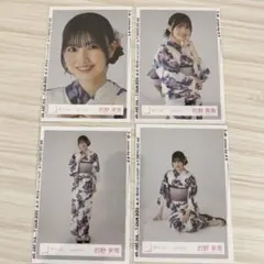 乃木坂46 梅澤美波 生写真 バラ 4枚セット - メルカリ