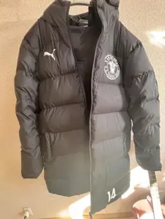 PUMA ダウンベンチコート 黒