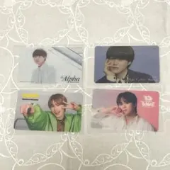 なにわ男子 大橋和也 クリアカード 4種セット 匿名配送