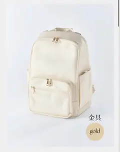 emiriawiz Elegant Backpack Mサイズ ホワイト