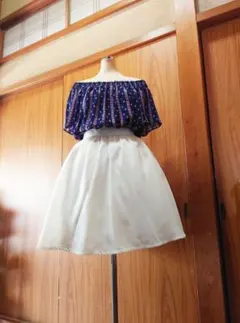 大きいサイズ～LL3L4L5L★写真のようにオフショルダーにして着ても