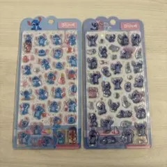 スティッチ キャラクターシール 2枚セット