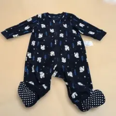 UNIQLO ベビー カバーオール シロクマ柄 80cm
