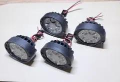6LEDフォグランプ4個 ミラーに共締めで簡単取付のサムネイル