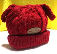 新品 ジャパーナ アラン編み ケーブル編み ベビー帽子 キッズ帽子 ニット帽