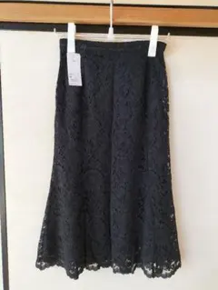 ユニクロ　レース　スカート