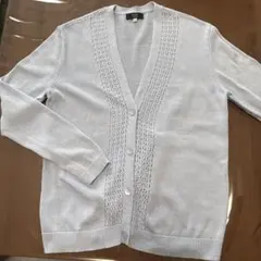 KEITHキース　水色コットンカーディガンのサムネイル