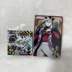 ホログラムイラストとカードセット