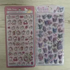 新品【正規品】ハローキティボンボンドロップシールミニ うるちゅるPOPSEAL