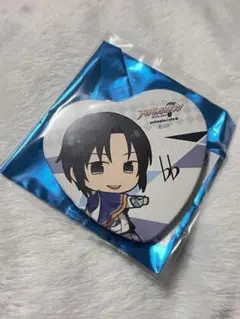 【美品】アイナナ×アニメイトカフェ ハート型缶バッジ