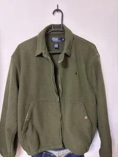 Poloポロ ラルフローレン フリース スイングトップ