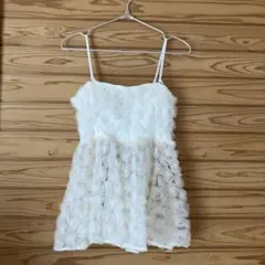 Chico ローズチュールペプラムブラウス