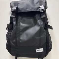 【ALPHA INDUSTRIES】 ブラック リュック