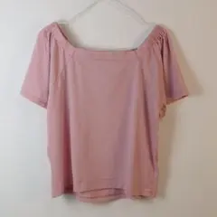 earth music&ecology ギャザーオフショルプルオーバー【未使用】