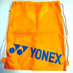 YONEX 巾着型 ナップサック オレンジのサムネイル