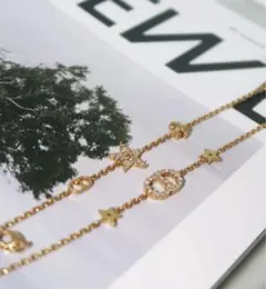 【日本未入荷】 Dior CLAIR D LUNE メタルチェーンブレスレット