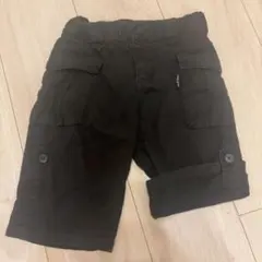 Comme Ça Ism ブラックハーフパンツ 120