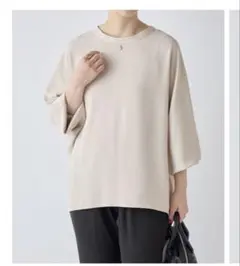 COMFY Tシャツライク ブラウス‐吸水速乾 UVカット ウォッシャブル 