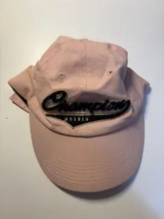 Champion ピンクキャップ フリーサイズ