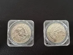 ポケモン　バトルコイン　No.009カメックス　No.144 フリーザー　レトロ