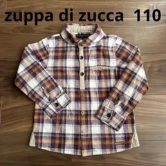 zuppa di zucca チェック柄長袖シャツ 110 ズッパディズッカ