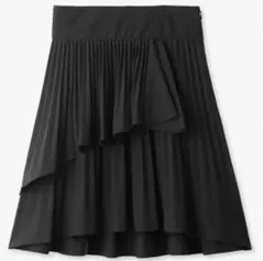SNIDEL プリーツティアードミニスカート
