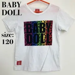 BABYDOLL カラフルロゴ レオパード柄 ヒョウ柄 Tシャツ 120㎝のサムネイル