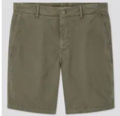 ユニクロ チノショートパンツ（丈24~27.5cm)DARK GREEN M
