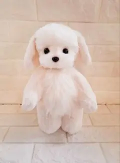 ぬいぐるみ、テディマルチーズ、犬、ハンドメイド、オリジナル特大、ハートクッション テディマルチーズ、ぬいぐるみ、ハンドメイド、オリジナル抱きしめ
