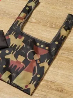 KALDI カルディ　エコバッグ 収納ポーチ付き2026 黒　ブラック