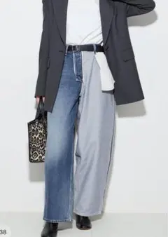 人気完売品★INSCRIRE×LEE×LESSAGEトリプルコラボデニムXSのサムネイル