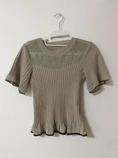 ☆新品☆23区 フリル ボーダーリボン カットソー☆ - メルカリ