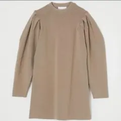 ニット　ミニワンピース