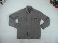 96428　DOGMAN　作業服ジャケット　デニム茶色　L