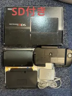 Nintendo 3DS 本体 拡張スライドパッド　コスモブラック