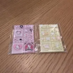 チャーミーキティ　ふわふわにゃんこ サンリオ　トレーディング　ミニタイルシール